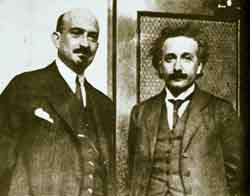 Weizmann mit Einstein