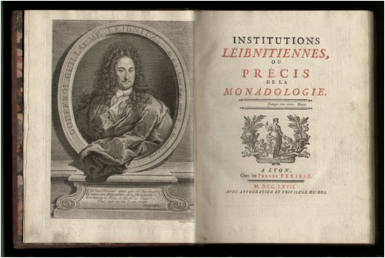 Gottfried Wilh. von Leibnitz. Lehrsätze über die Monadologie, 1714