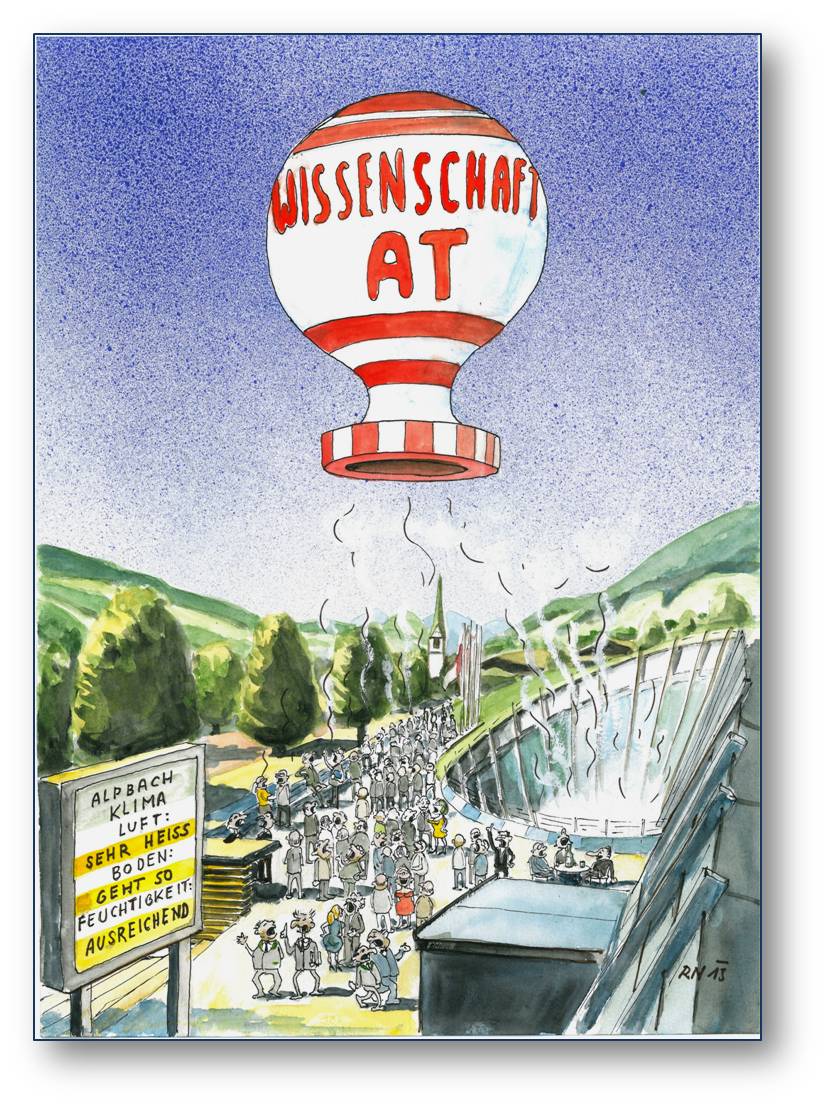 Karikatur Alpbach